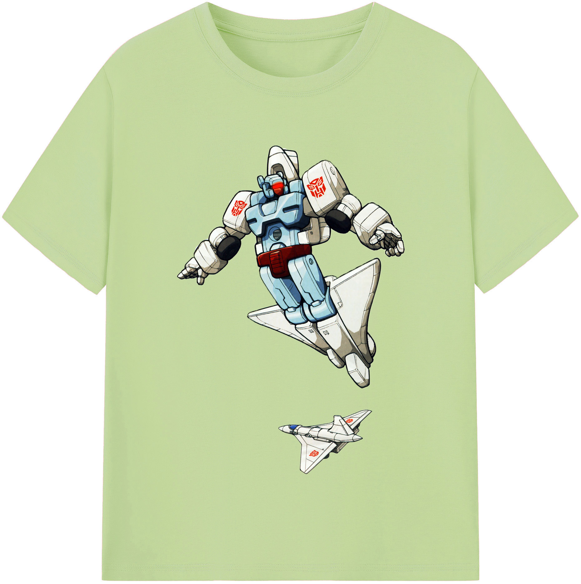 （画像用）  綿100％半袖Tシャツ（フロントプリント）